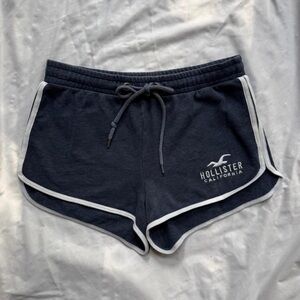 Hollister Navy Blue Athletic Shorts